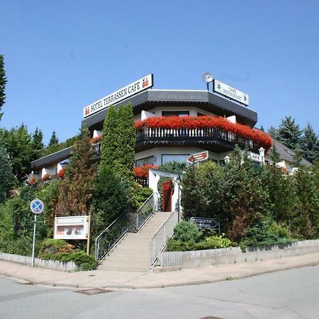 Themen Hotel Terrassen Cafe Bad Munder am Deister Bagian luar foto